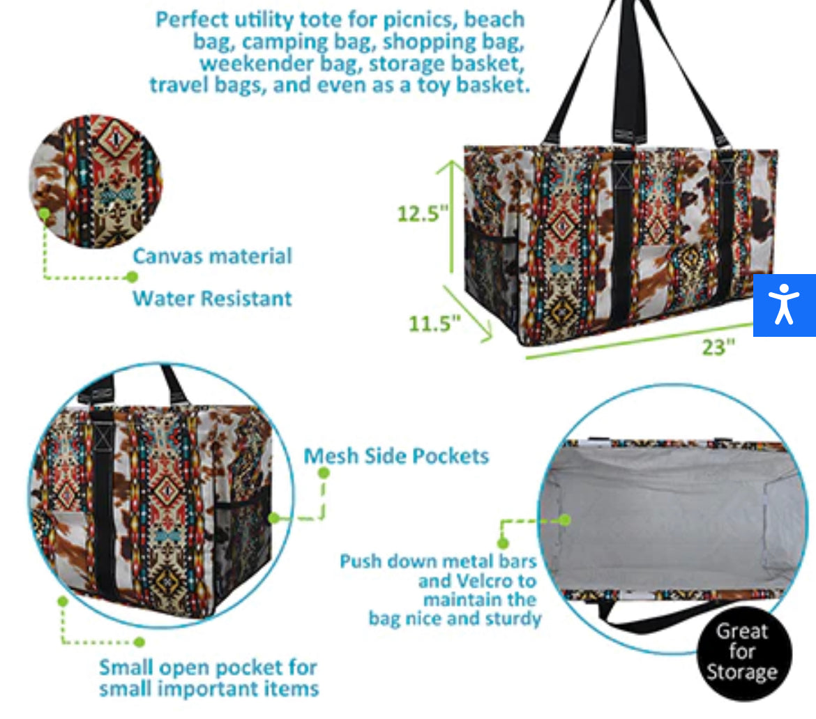 Ranch Mid Size Utility Tote