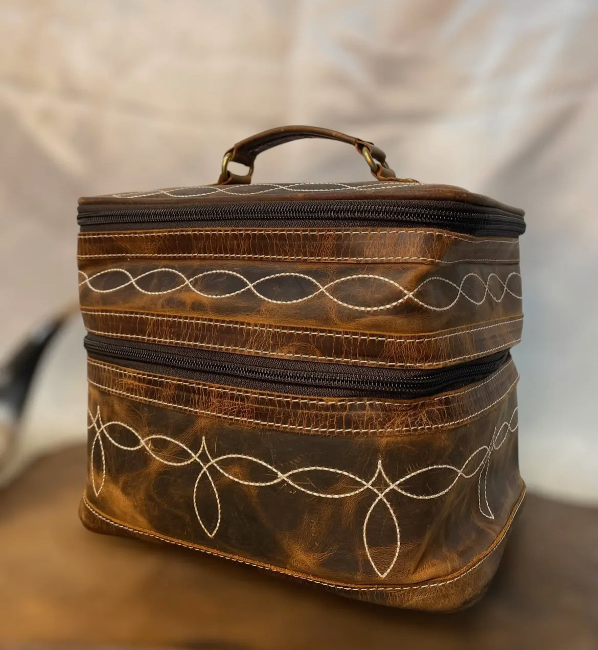 Double Decker Makeup Bag