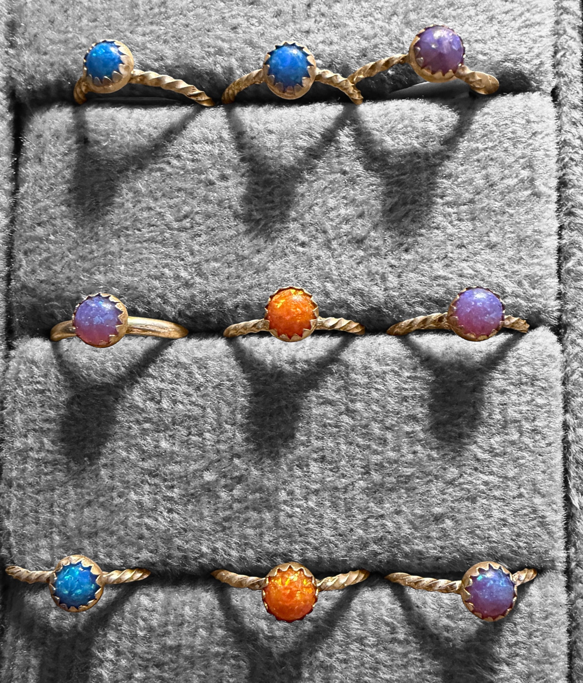 Native Stacker Rings- Small Sizes