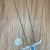 Longhorn Necklace- Betta Lee- RETAIL $249.99
