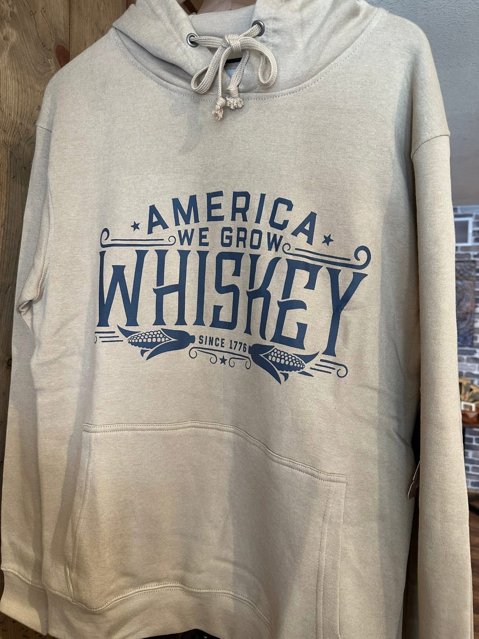 We Grow Whiskey Pullover- RETAIL $54.99