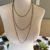 Native Handmade Chain, Sterling Silver Paperclip- Hopi