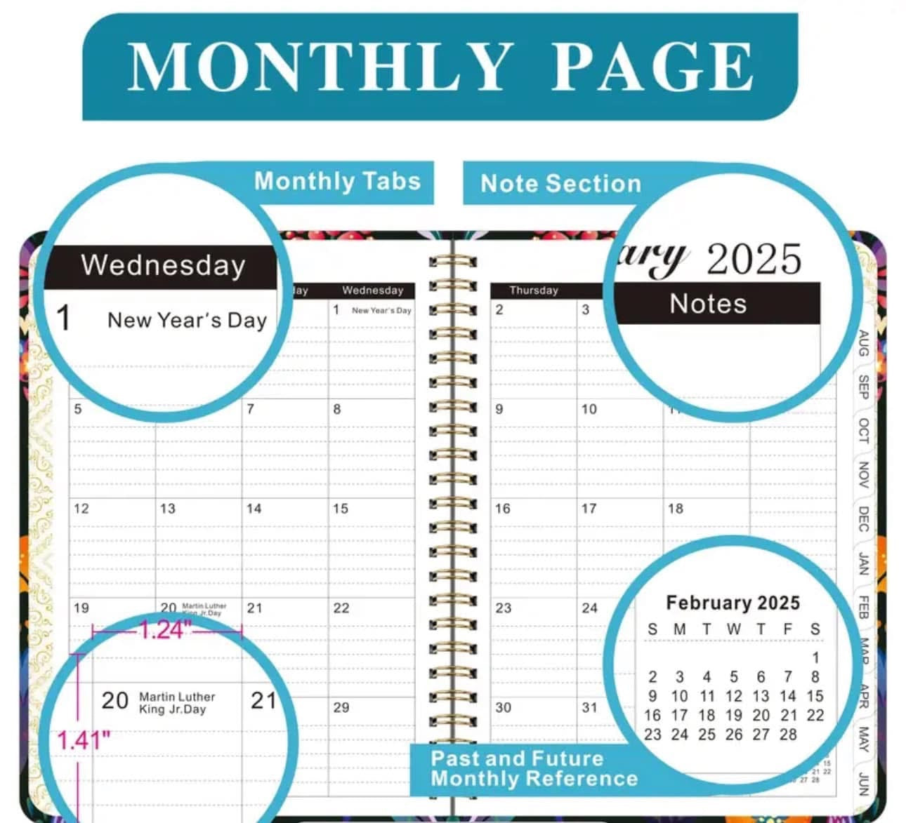 2025 Planners & Matching Pens