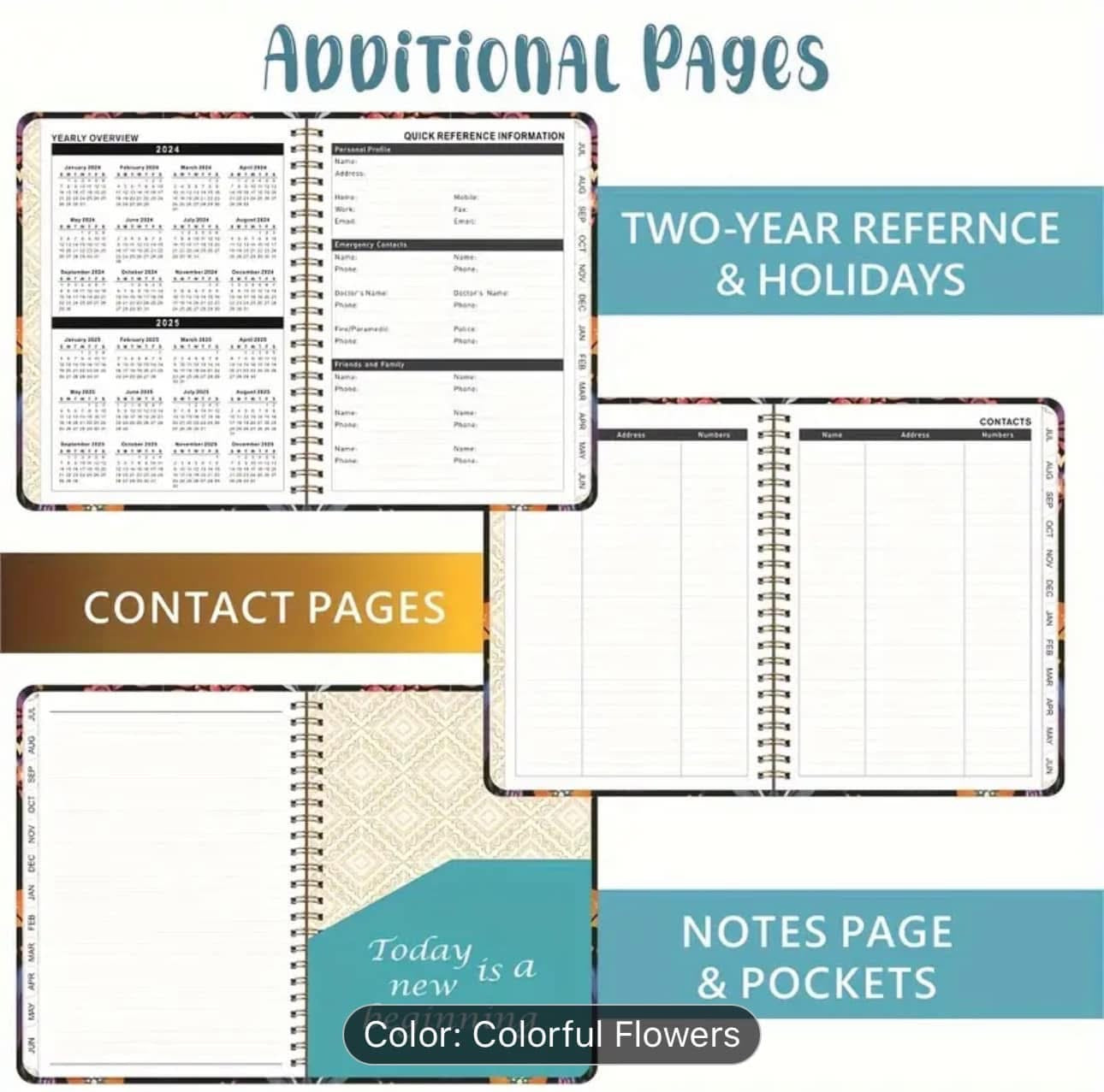 2025 Planners & Matching Pens