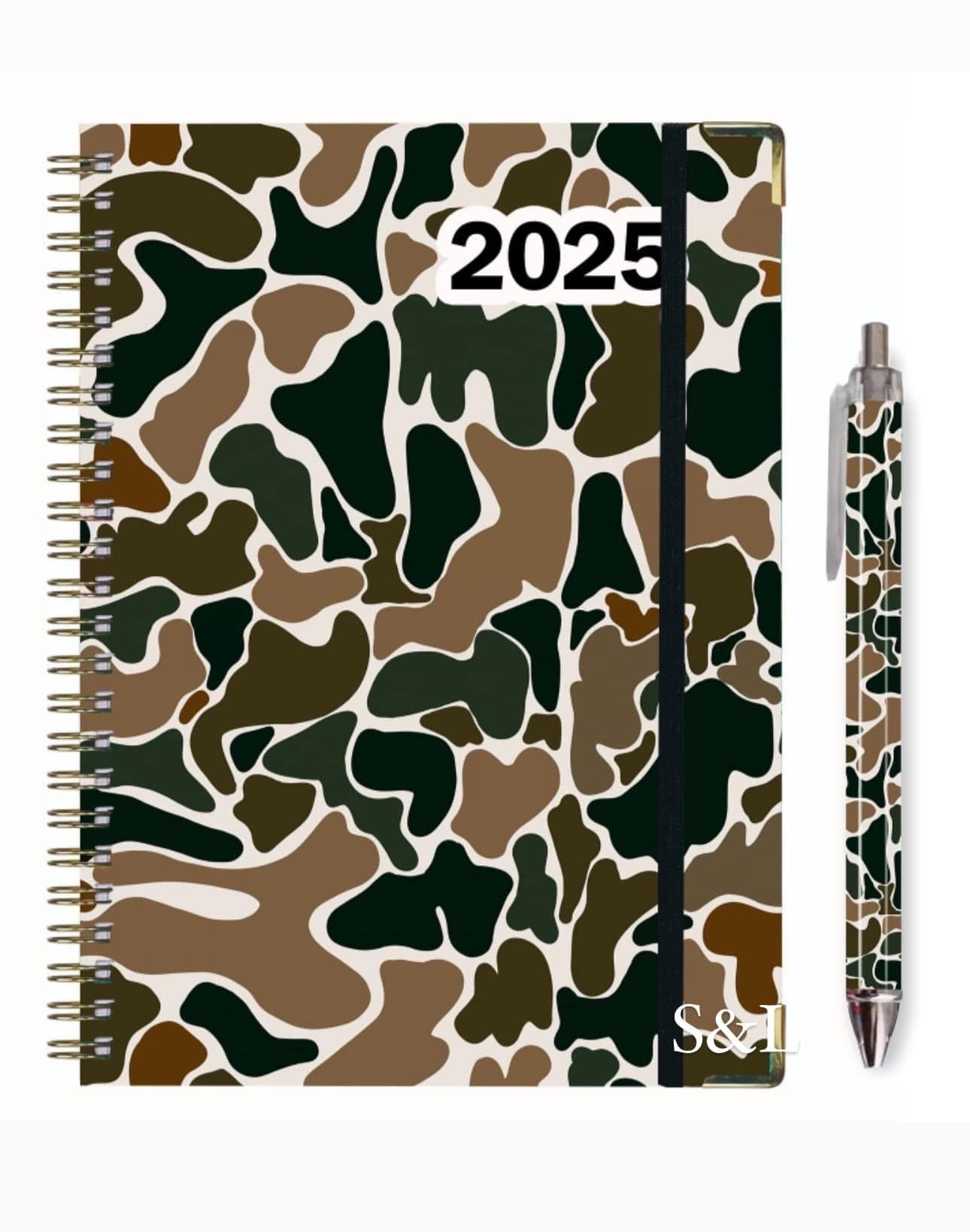 2025 Planners & Matching Pens