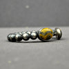 Heavy Bumblebee Jasper Fixed Native Cuff