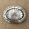 Navajo Handmade Sterling Silver Buckle
By Joann Silver