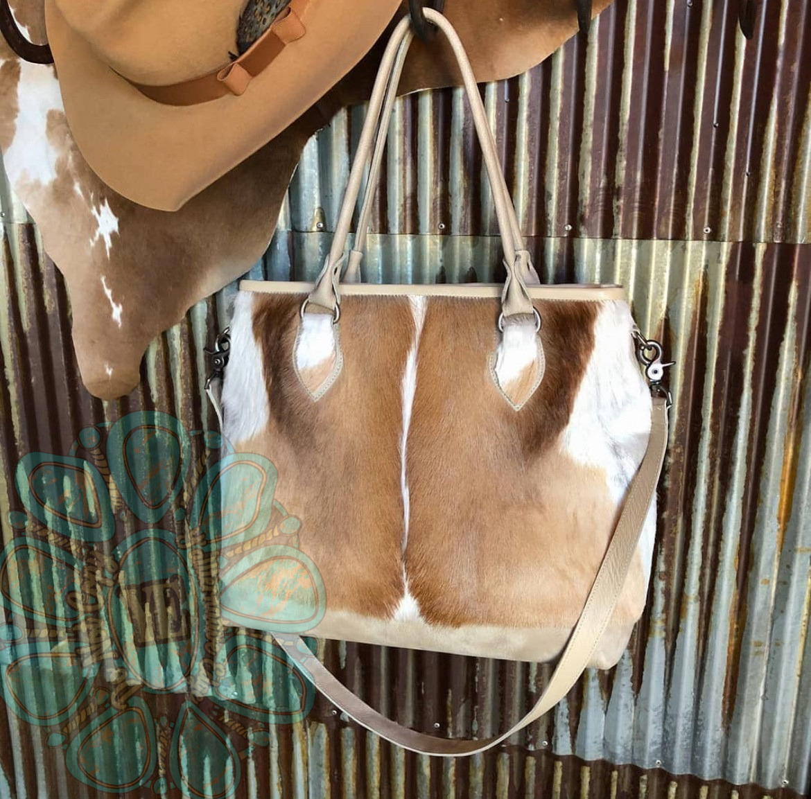 Juan Antonio Antelope Ivory Bag