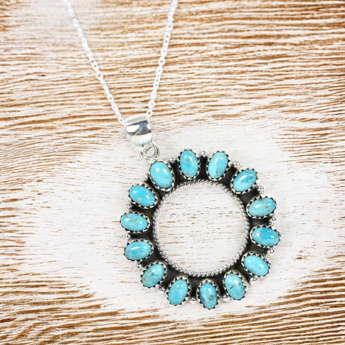 Kingsman Turquoise Eternity Necklace