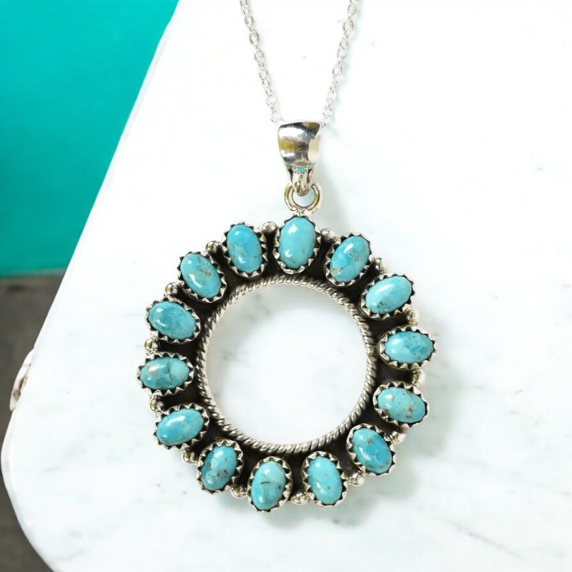 Kingsman Turquoise Eternity Necklace