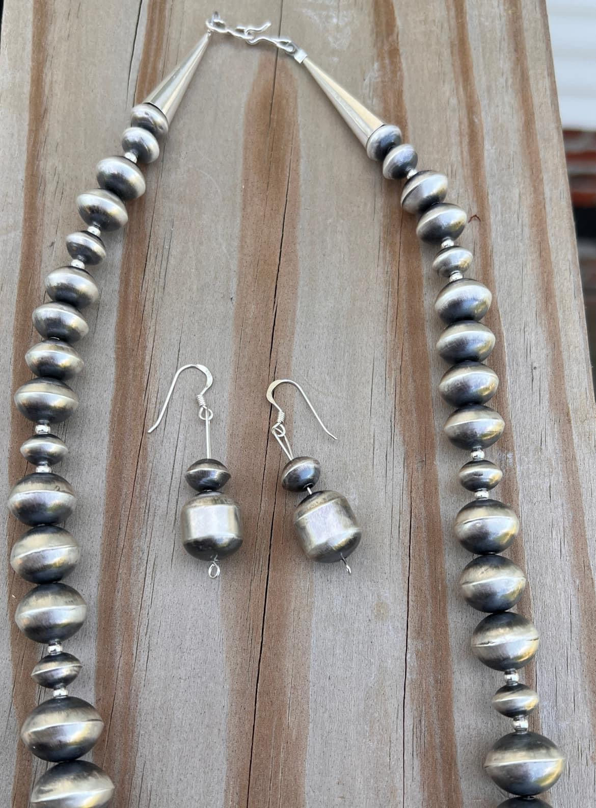 Bench Made Navajo Pearl Set