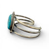 Leslie Nez Sonoran Rose Turquoise Cuff – Navajo Made