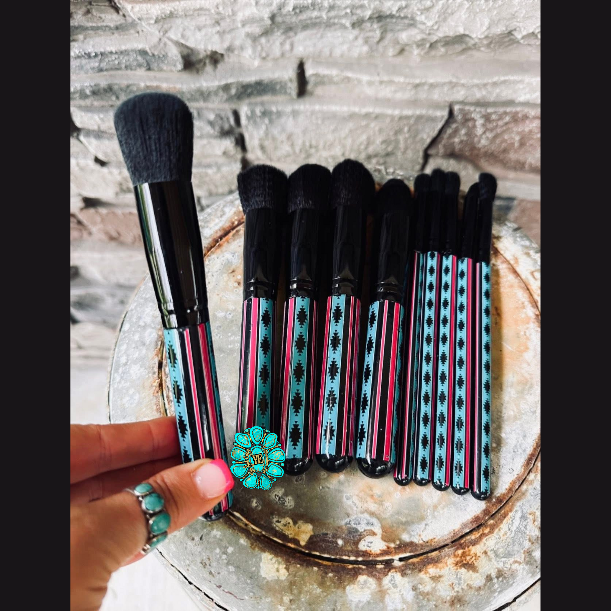 Punchy Makeup Brushes