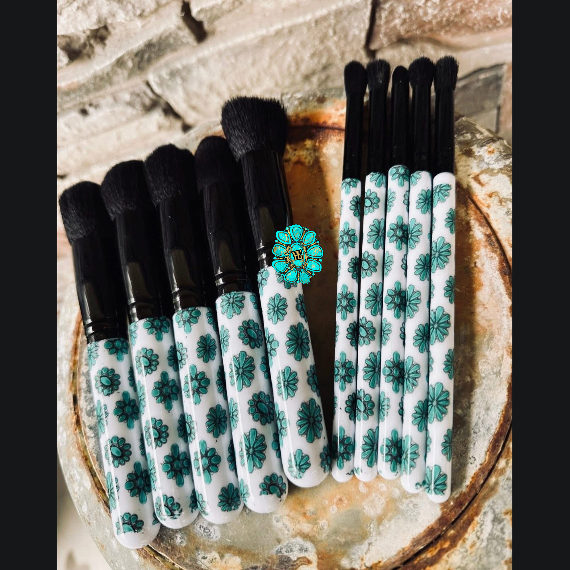 Punchy Makeup Brushes