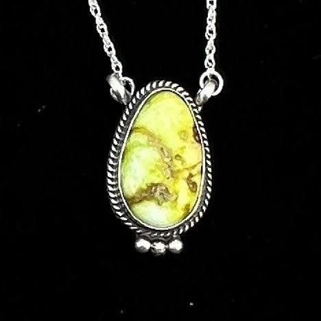 Navajo Handmade Palomino Necklace