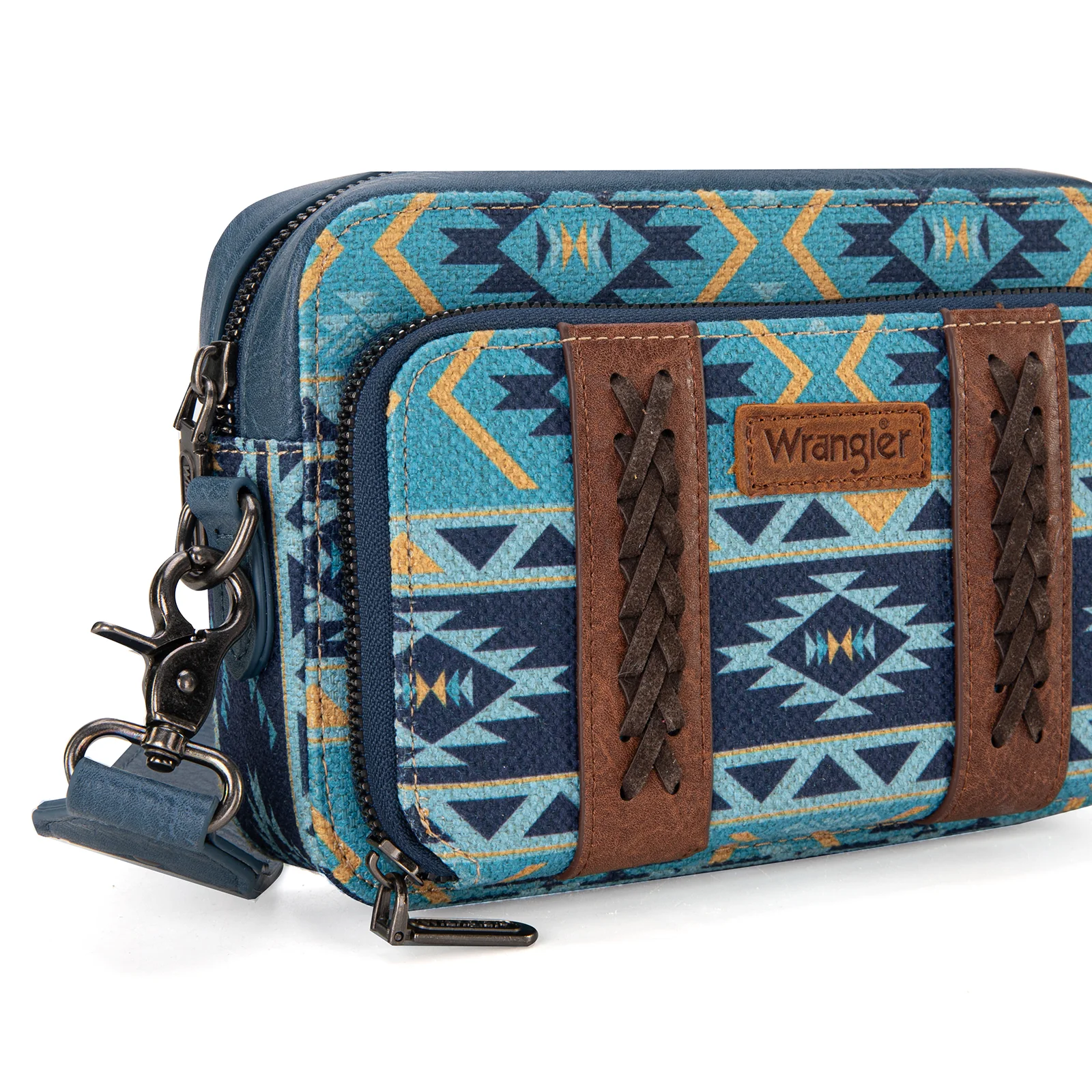 Wrangler Crossbody- Aqua