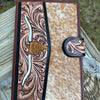 Longhorn Checkbook Wallet