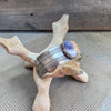 Wampum & Sterling Cuff By General B. Grant- Vintage Cherokee