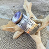 Wampum & Sterling Cuff By General B. Grant- Vintage Cherokee