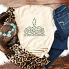 Boot Stitch Christmas - Choose Color-TEE or CREW