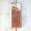 Large Hand-Tooled Leather Jewelry Folder- *FINALLY RESTOCKED*