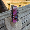 Pink Dahlia Ring- Tia Long
