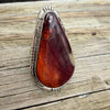 Red Spiny Statement Ring- 5.75 Dave Skeets
