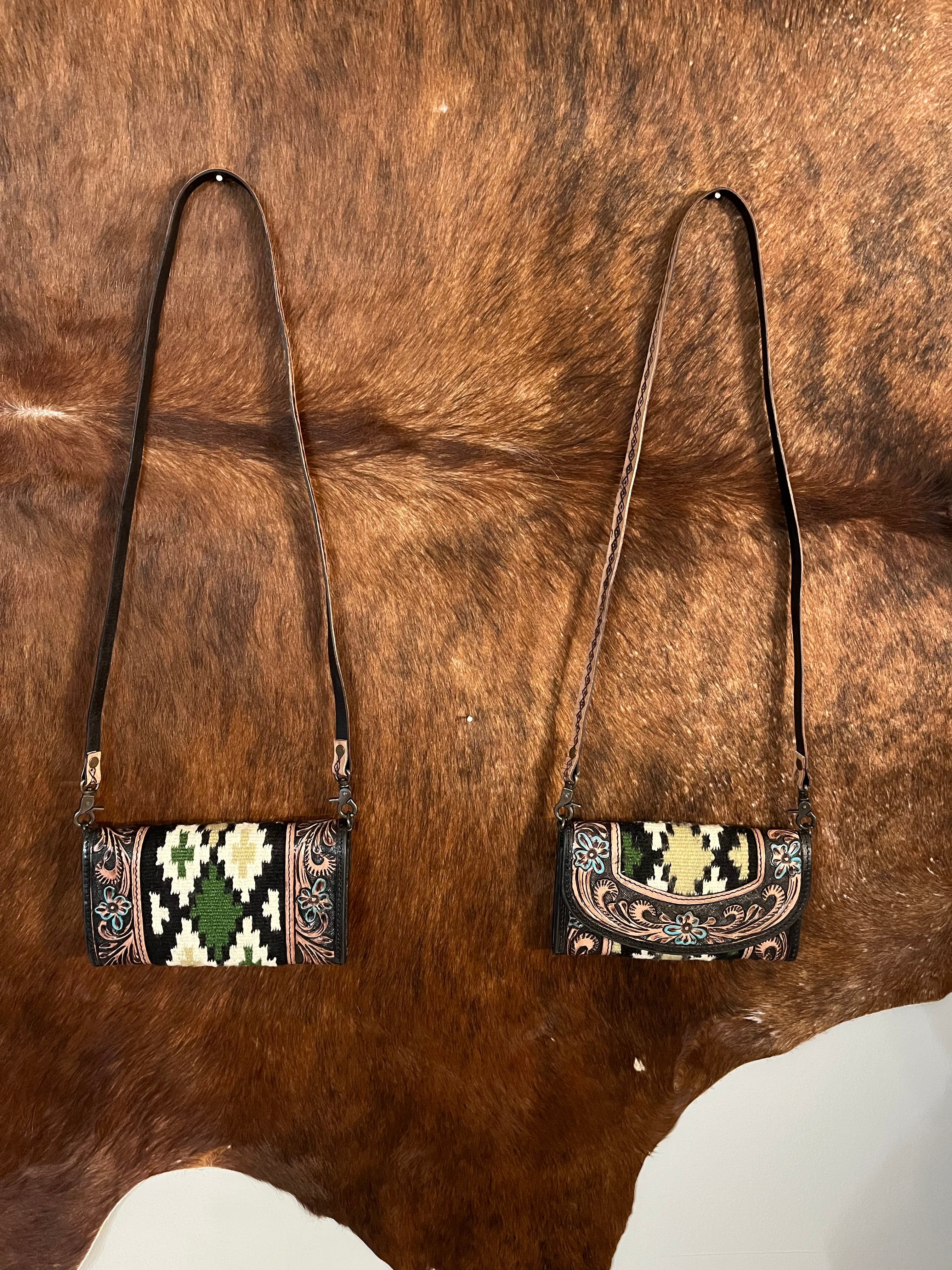 Tooled Blanket Crossbody