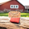 Floral Scroll Glasses Case