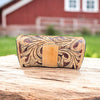 Floral Scroll Glasses Case