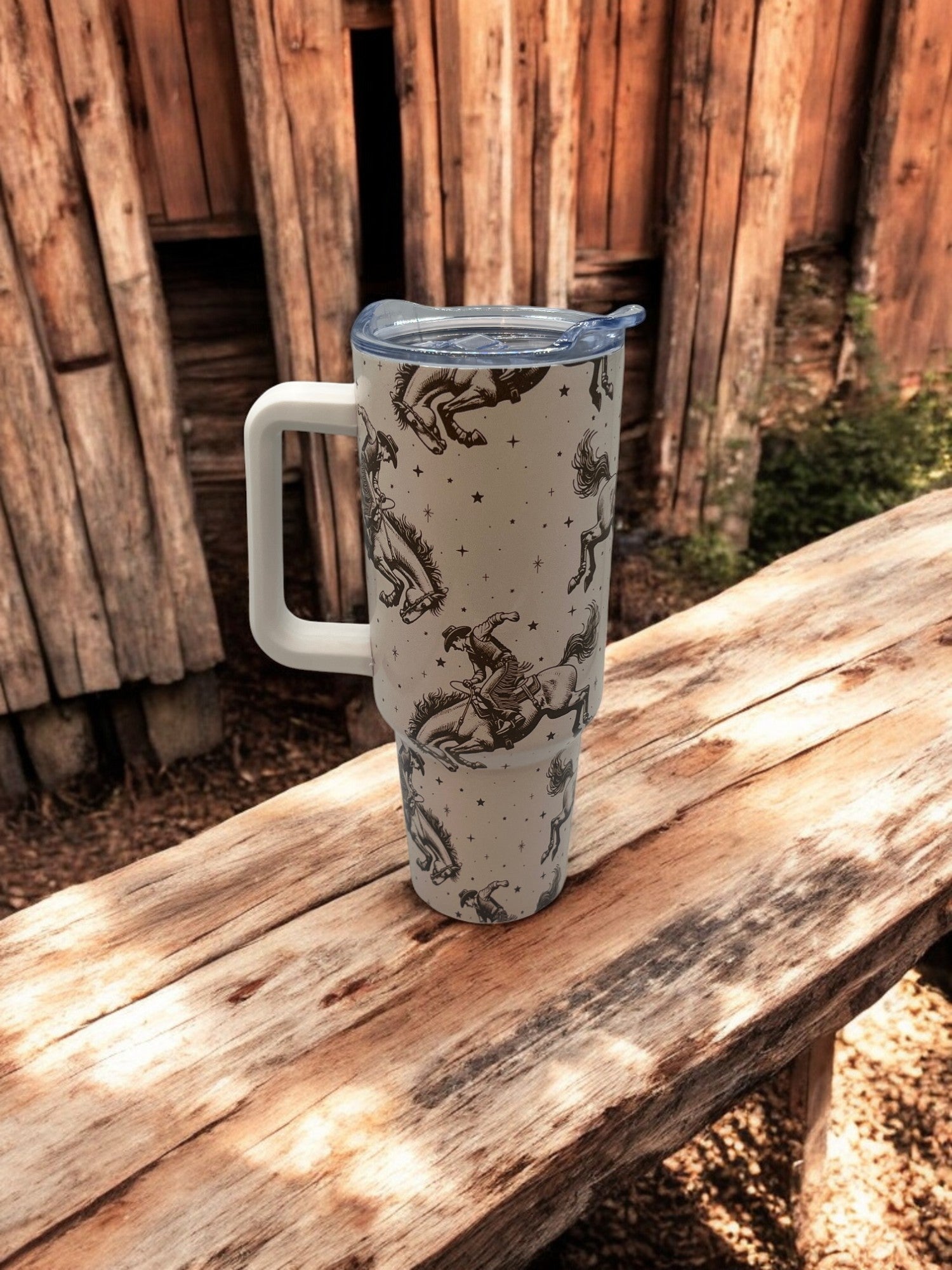 Buckin' Off Tumbler