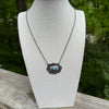 Navajo Handmade Kingman Turquoise Necklace - Lavina Benally