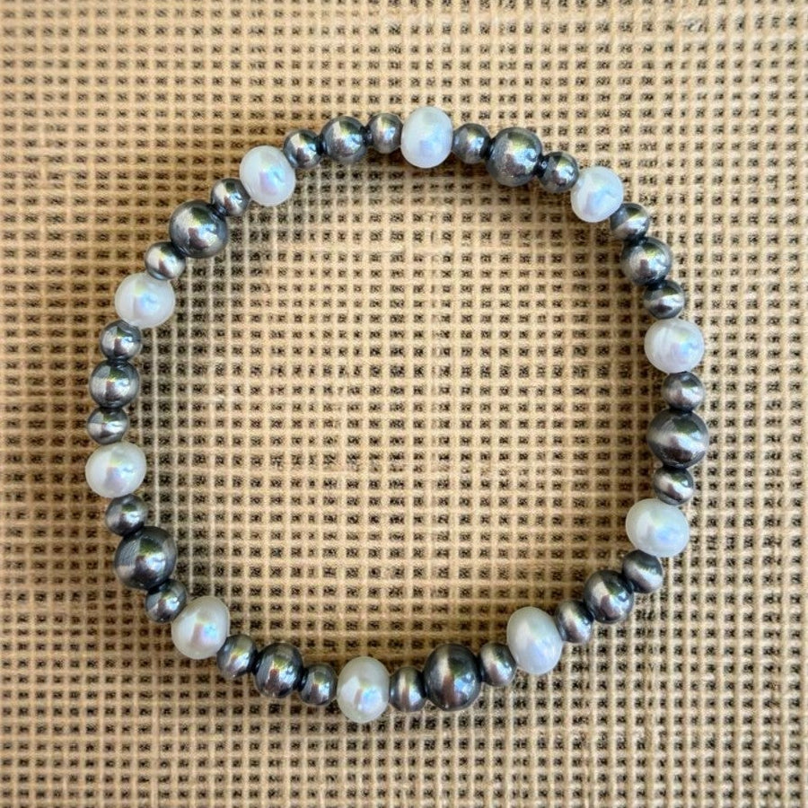 Freshwater Pearl 6mm & 4-6mm Sterling Pearls