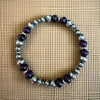 Chariot 8mm  & 3-7mm Sterling Pearls 6.5" Stretch