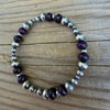 Chariot 8mm  & 3-7mm Sterling Pearls 6.5" Stretch
