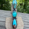 XL Bisbee, Pilot Mountain, And Royston Three Stone Statement Ring- Gilbert Nez, 6