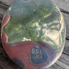 XXL Crazy Lace Agate Pendant- Vintage Native