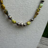 Palomino & Sterling Desert Pearl Necklace- 18"