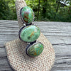 Sonoran Gold Adjustable 3 Stone Statement Ring- Boyd Joseph Ashley