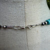 Turquoise, Spiny, Charoite & Opal Sterling Desert Pearl Necklace