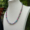 Cotton Candy Sterling Desert Pearl Necklace