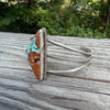 Mine 8 Geo-Cuff by Robert Platero 6.5"