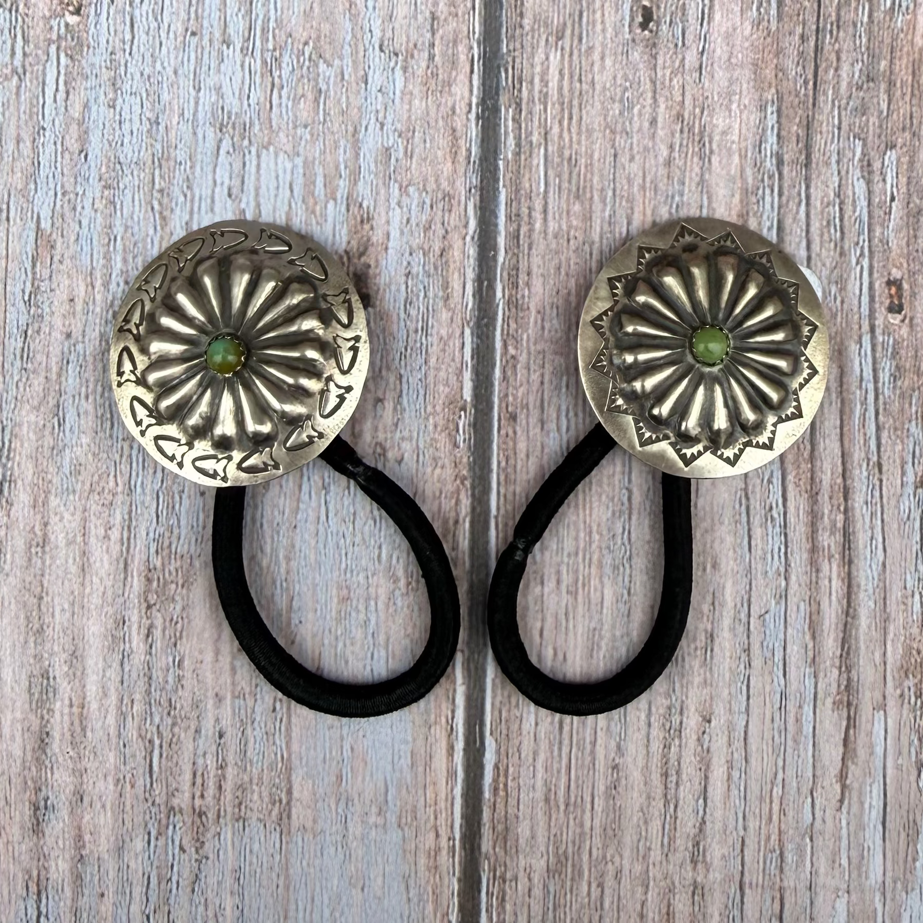 Sonoran Gold Concho Hair Tie- Arlene Soce