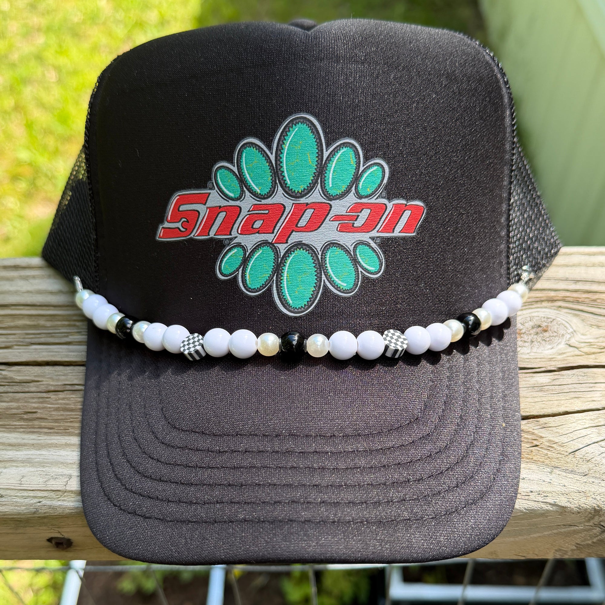 Classy Race Trucker Hat Chain