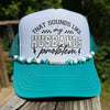 Turquoise Rock Howdy Trucker Hat Chain