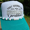 Turquoise Rock Howdy Trucker Hat Chain