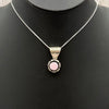 Pink Conch Pendant Necklaces- Arlene Lewis 18"