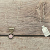 Pink Conch Pendant Necklaces- Arlene Lewis 18"