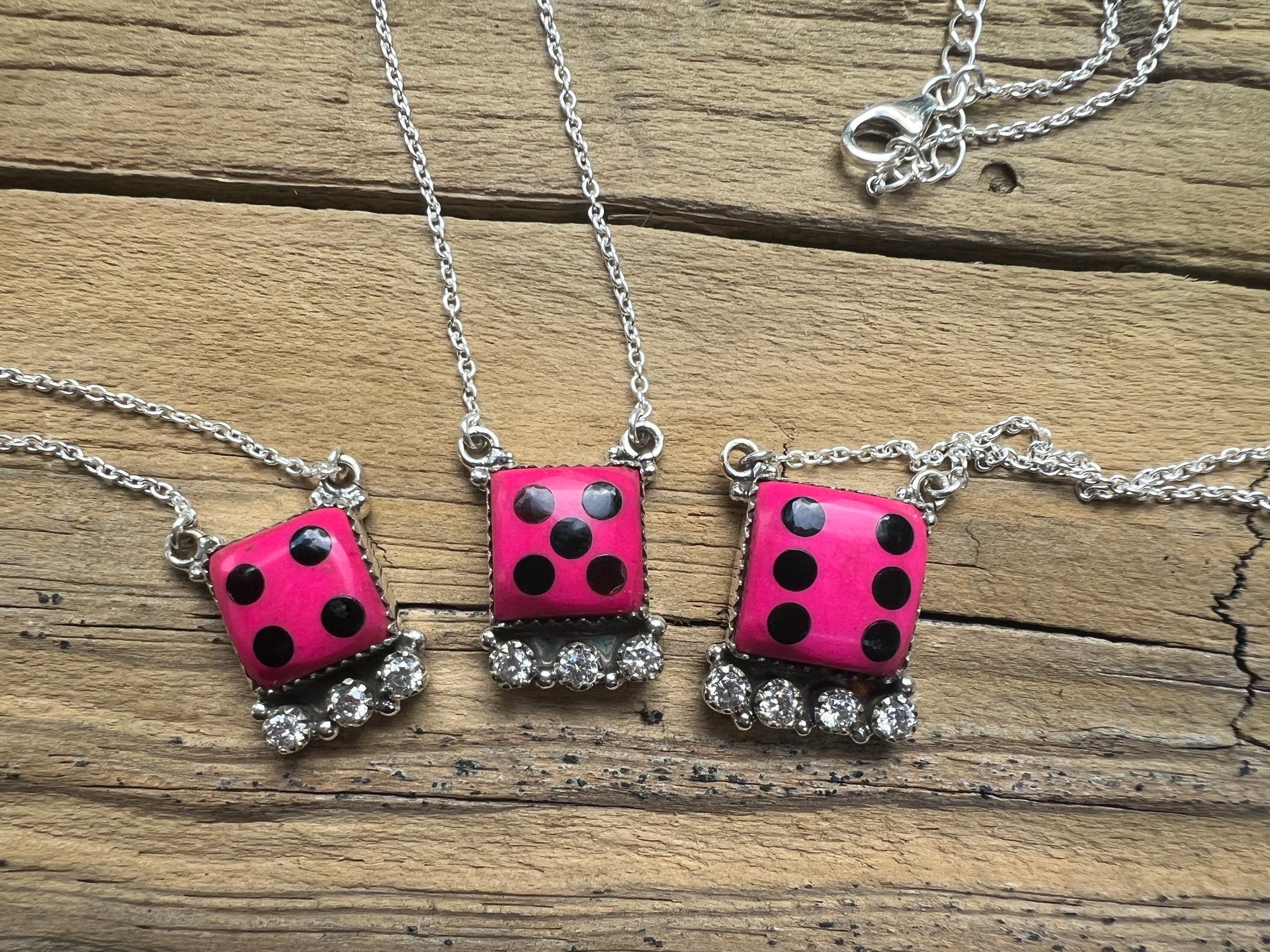 Pop-It Dice Necklace