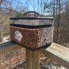 Roll the Dice Hand Tooled Leather Jewelry Case